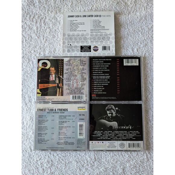 Bundle of 5 (Johnny Cash & Ernest Tubb) CD's - Picture 2 of 7